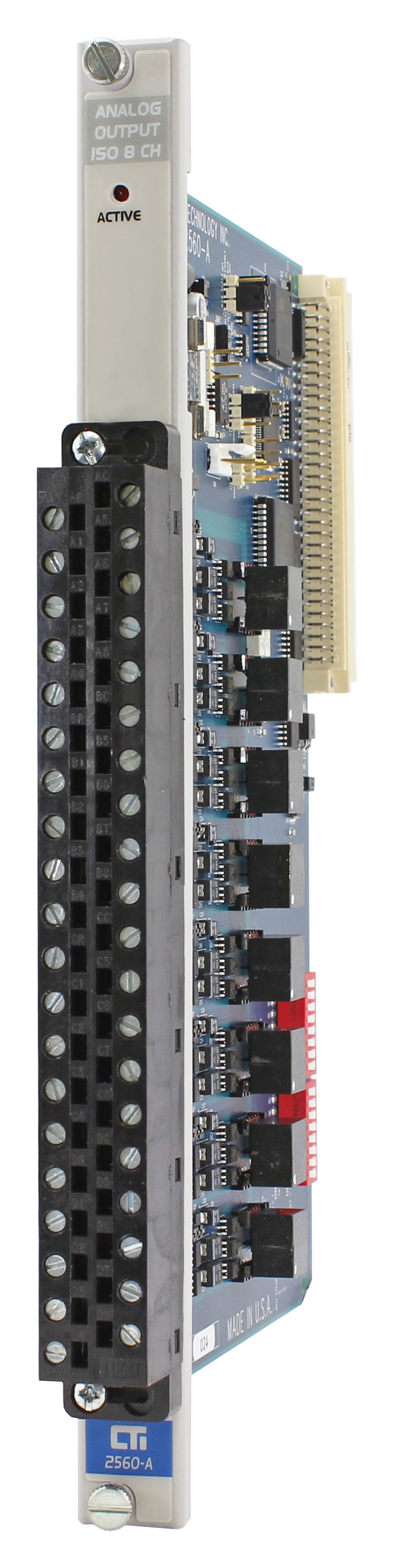 2560-A 8-Channel Isolated Analog Output Module