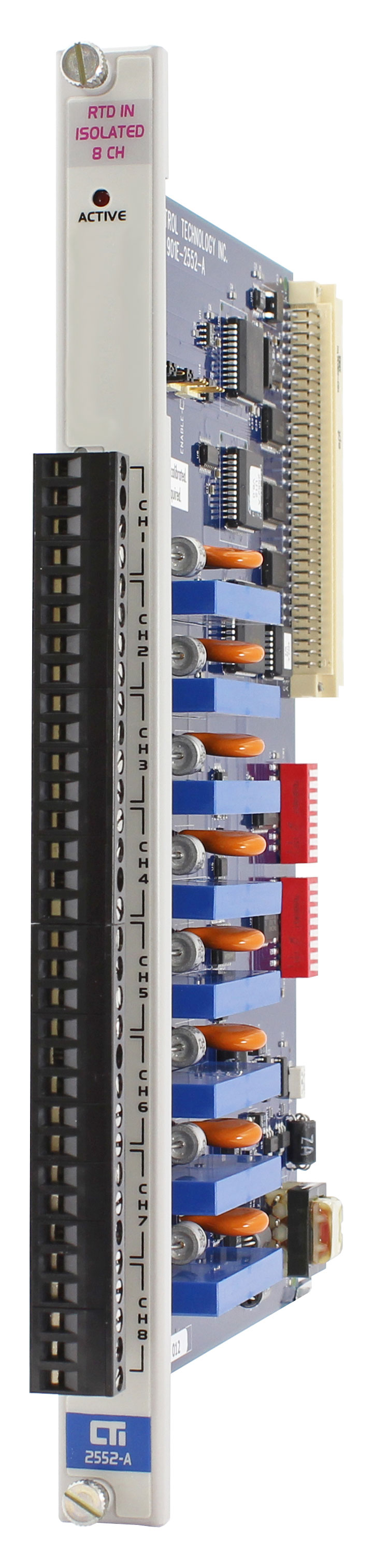 2552-A 8-Channel Isolated RTD Input Module