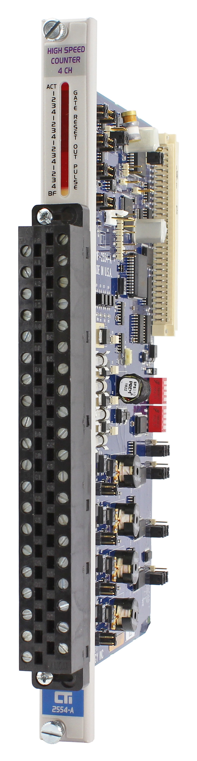 2554-A 4-Channel Isolated High Speed Counter Module