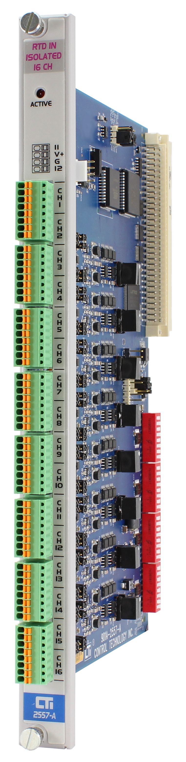 2557-A 16-Channel RTD Input Module